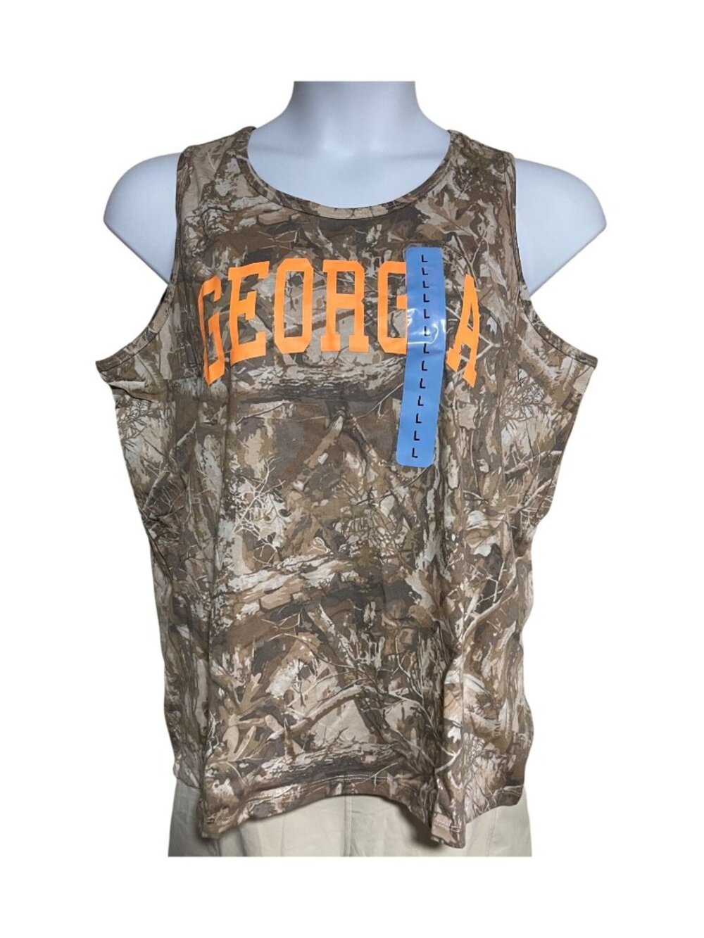 State of Mine Women's Camo State Tank Top Size Large